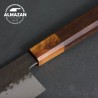 Shāpu Hammered Damascus Nakiri – Precision Vegetable Chopper