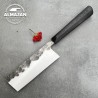 Handforged High-Carbon Nakiri – Precision Vegetable Cutting Knife