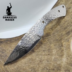 Mirror Finish VG10 Damascus Blade – 67 Layers for Custom Crafting