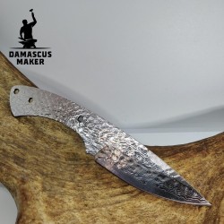 Mirror Finish VG10 Damascus Blade – 67 Layers for Custom Crafting