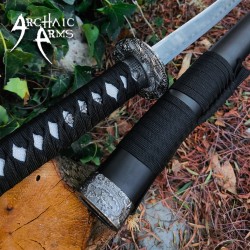 Katana Ultimo Samurai – Stainless Steel Sword with Wooden Scabbard