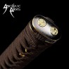 Handmade Damascus Steel Katana – Authentic Samurai Sword with Pearl Ha