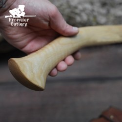 Finnish Hand-Forged Carbon Steel Bushcraft Axe – Perfect for Outdoors