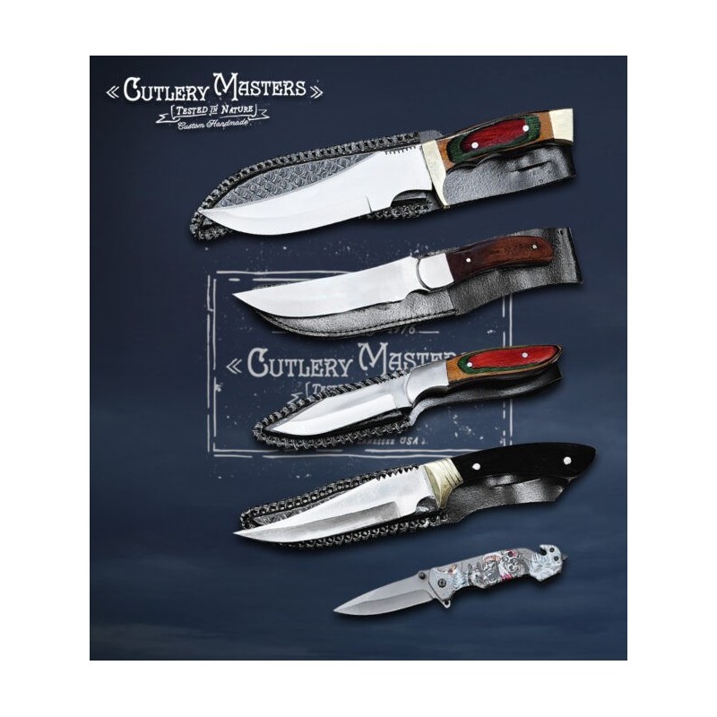 Cutlery Masters Survival Knives Set | Essential Tools