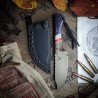 1095 High Carbon Steel Knife: Cerakoted Coyote Tan & Kydex Sheath