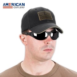 American Flag Tactical Cap – Patriotic Headgear with Bold Statement