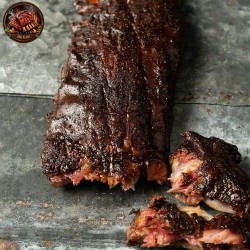 Memphis Style Ribs - 4 Slabs with Sauce & Rub