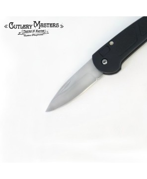 Black SWAT Grip Auto Knife - Tactical Precision and Style