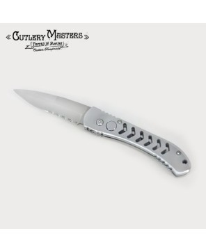 Silver Wind Force Auto Knife - Premium Collectible for Enthusiasts