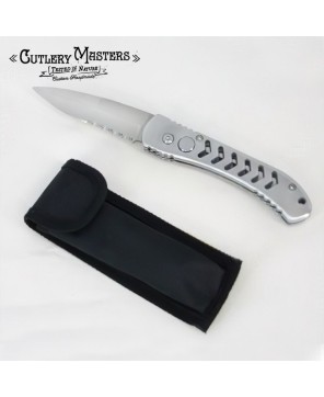 Silver Wind Force Auto Knife - Premium Collectible for Enthusiasts