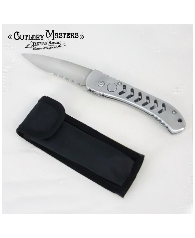 Silver Wind Force Auto Knife - Premium Collectible for Enthusiasts