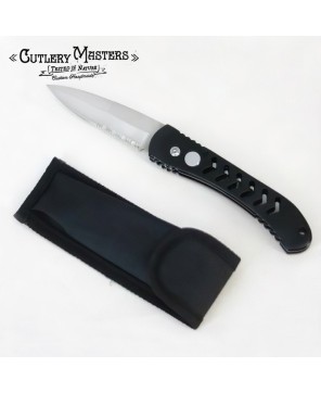 Black Wind Force Auto Knife - Sleek and Durable Collectible