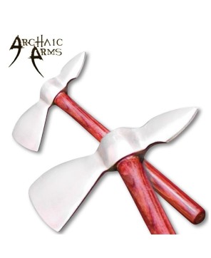 Redwood Tomahawk Axe - Wood Handle & Stainless Steel Blade