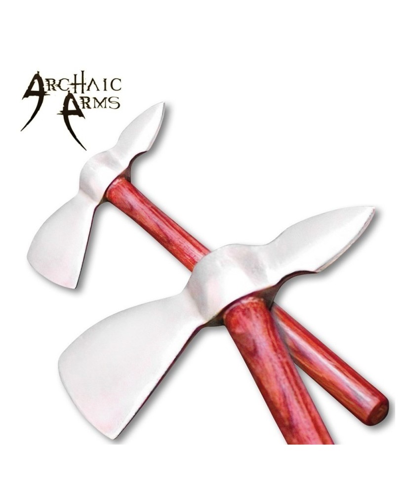 Redwood Tomahawk Axe - Wood Handle & Stainless Steel Blade