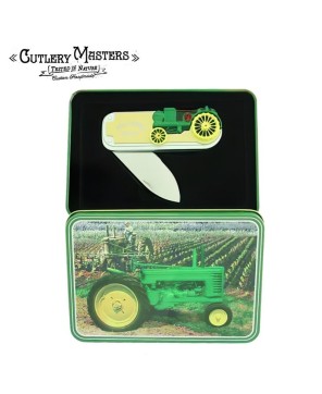 Tractor Tin Box Knife