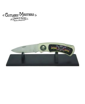 Collectable JUMBO Southern Rebel knife with stand