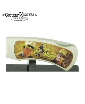 Collectable JUMBO John Wayne knife with stand