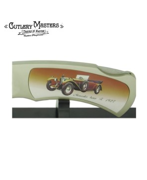 Collectable JUMBO 1927 car knife with stand