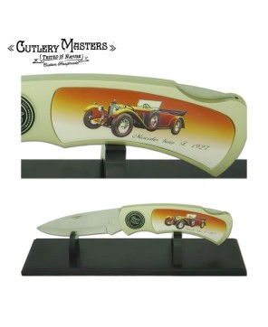 Collectable JUMBO 1927 car knife with stand