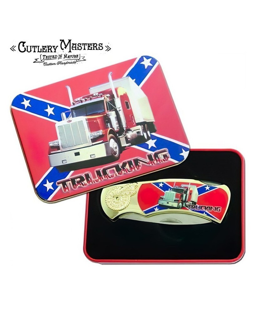 Proud Trucker Box Knife - Durable & Stylish Gift for Truckers