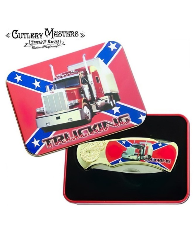 Proud Trucker Box Knife - Durable & Stylish Gift for Truckers