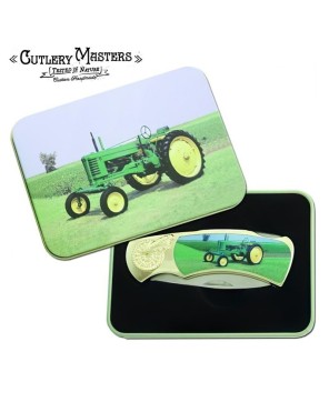 Classic Tractor Box Knife - A Tribute to Farm Life