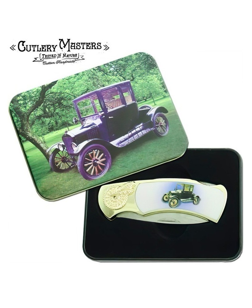 Vintage 1919 Classic Car Box Knife - Collector's Edition