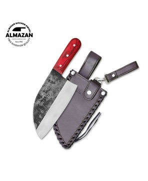 Premium Serbian Chef Knife & Cutting Board Set - Almazan®