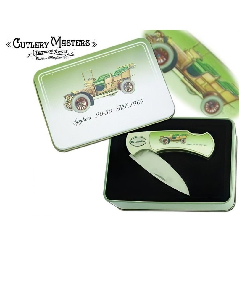 Spyker 20-30 HP 1907 Classic Car Box Knife - Collector's Edition