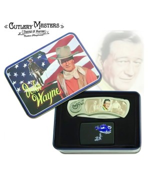 John Wayne Box Knife with Lighter - Collector's Edition