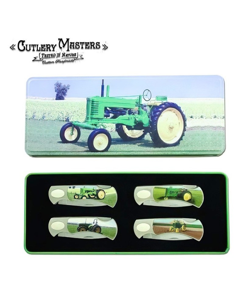 4 pcs Old Time Tractors