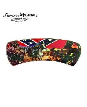 Giant Display Confederate Pocket Knife with Stand