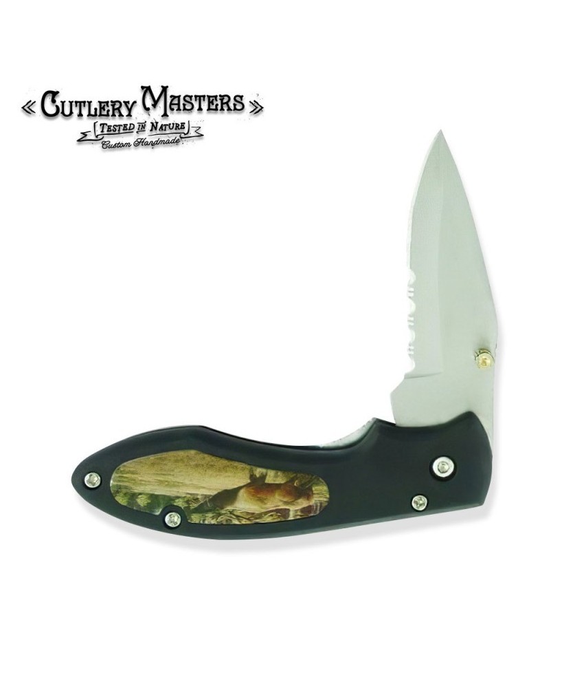 Stainless Steel Blade Pocket Knife - Durable & Versatile