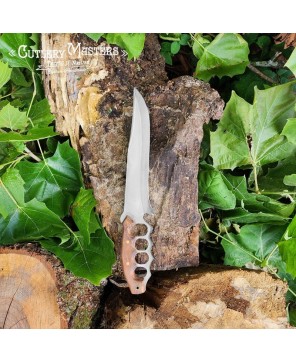 Defender 2 Hunting Knife - Wood Handle