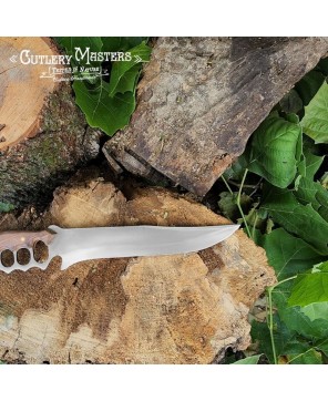 Defender 2 Hunting Knife - Wood Handle