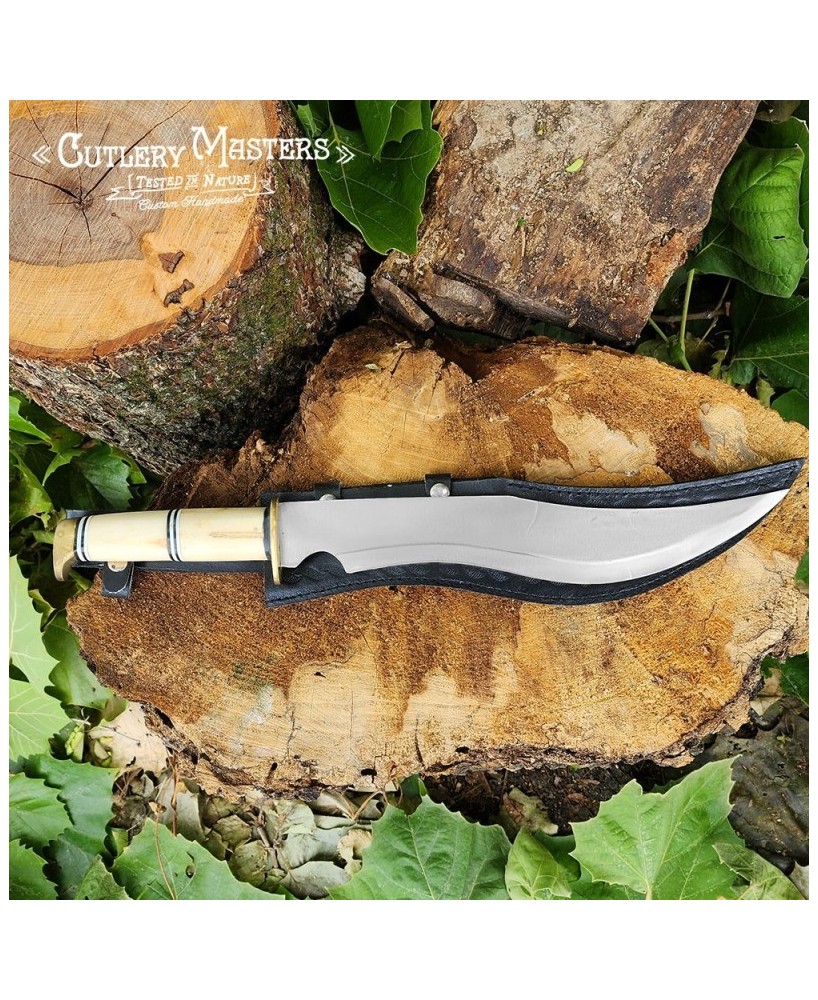 Authentic Appalachian Bowie Knife - Bone Handle