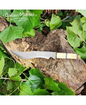 Authentic Appalachian Bowie Knife - Bone Handle