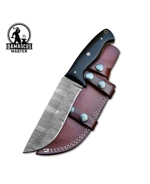 Handmade Damascus Steel Hunting Knife