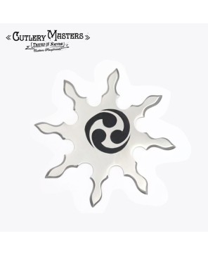 8 POINT YING YANG THROWING STAR