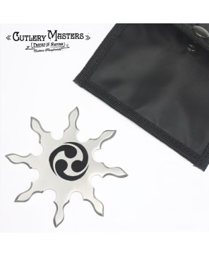 8 POINT YING YANG THROWING STAR