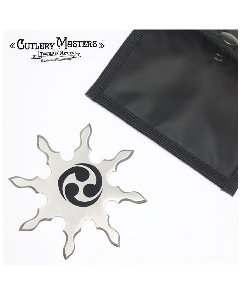 8 POINT YING YANG THROWING STAR