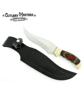 Field Hunter Knife - Colorwood Handle