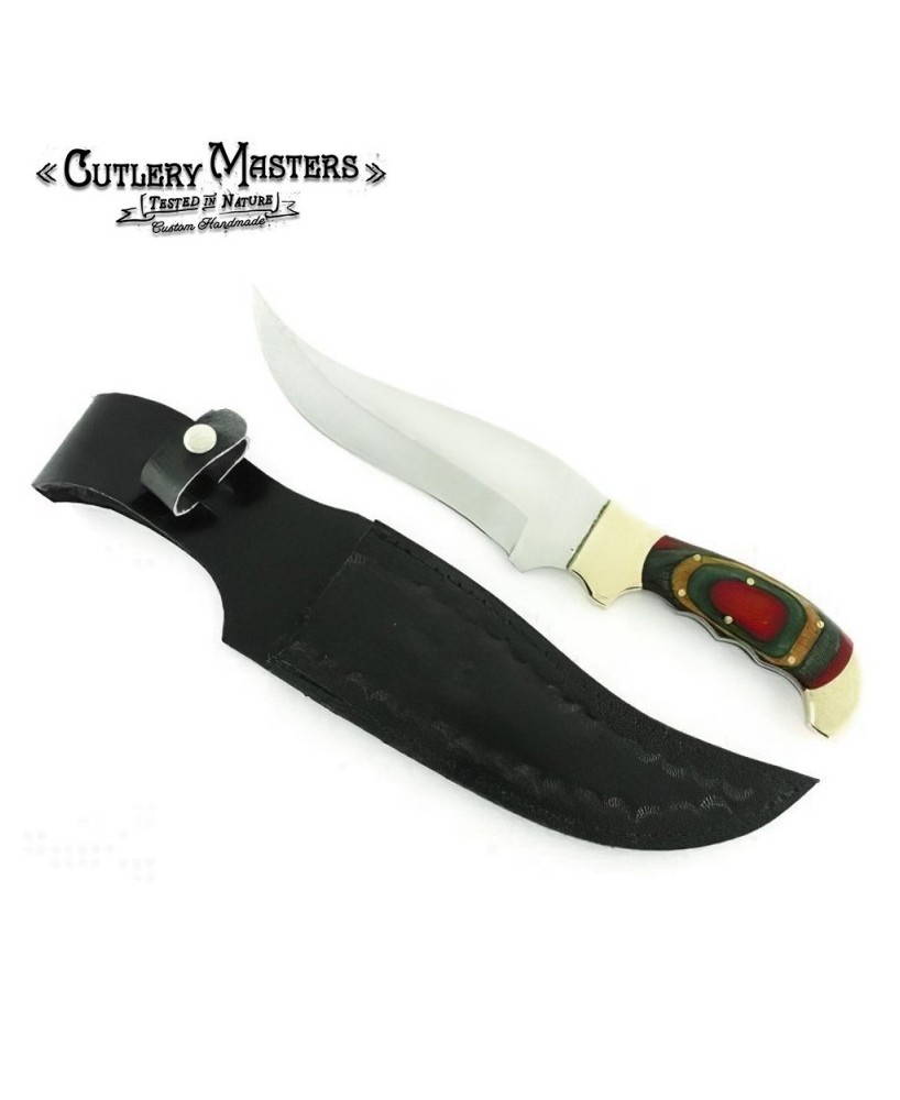 Field Hunter Knife - Colorwood Handle