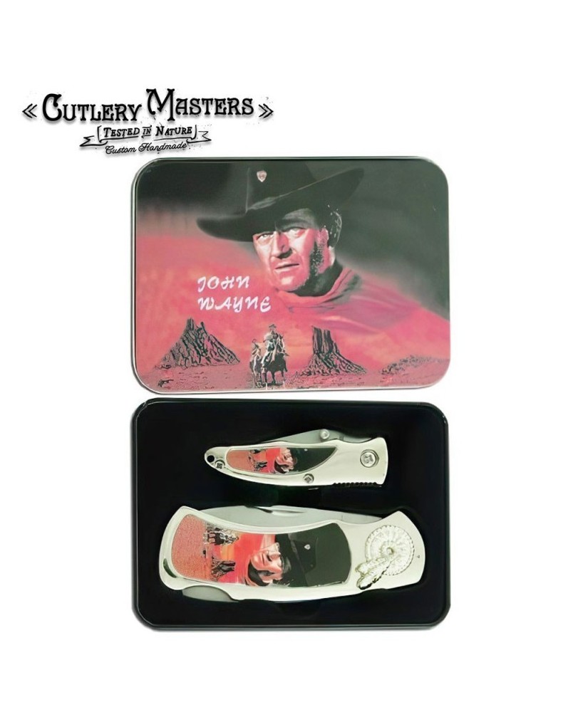 John Wayne Heritage Box Knife - Iconic Collectible