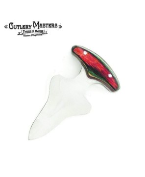 Colorwood Push Dagger - Stainless Steel Knife