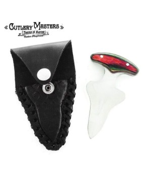 Colorwood Push Dagger - Stainless Steel Knife