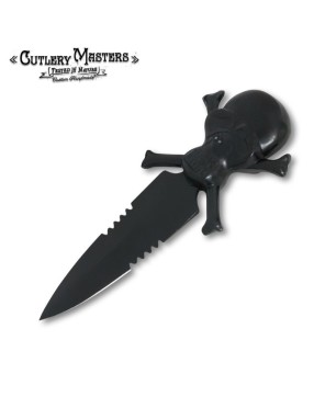 Skull Black Rider Stainless Steel Dagger Knife