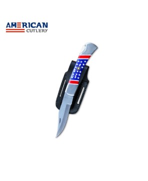 Patriotic Outdoor Knife Set with American Flag | Shop Now