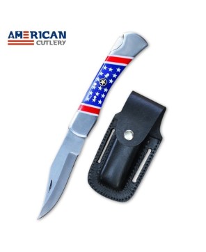 Patriotic Outdoor Knife Set with American Flag | Shop Now