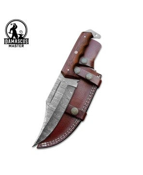 Artisan Damascus Survival Knife Set for Outdoor Adventures | Shop Now